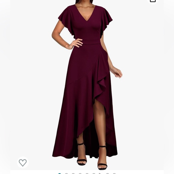 NWT Burgundy Evening dress 😀 - Picture 1 of 5
